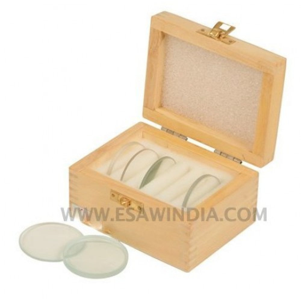 Image ALT Tags:
"50mm Lens Set for School Physics Lab"
"Educational Optical Lenses for Science Experiments"
"Set of Six Lenses for Refraction Demonstration"