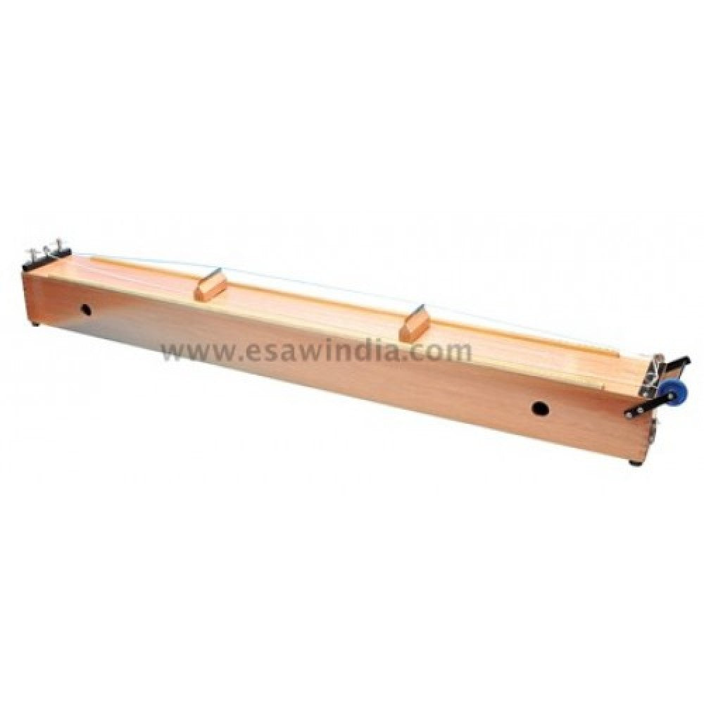 🖼 Image ALT Tags:
"ESAW Sonometer Apparatus for Sound Wave Lab Demonstration"
"Wooden Sonometer with Adjustable Bridges for Physics Labs"
"Resonance Box for String Vibration Experiments in Schools"