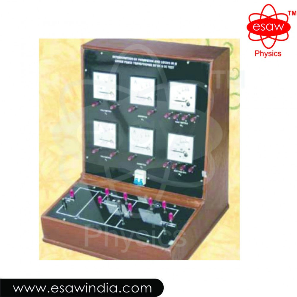 Single Phase Transformer by Open Circuit and Short Circuit Test (EEC-10659)