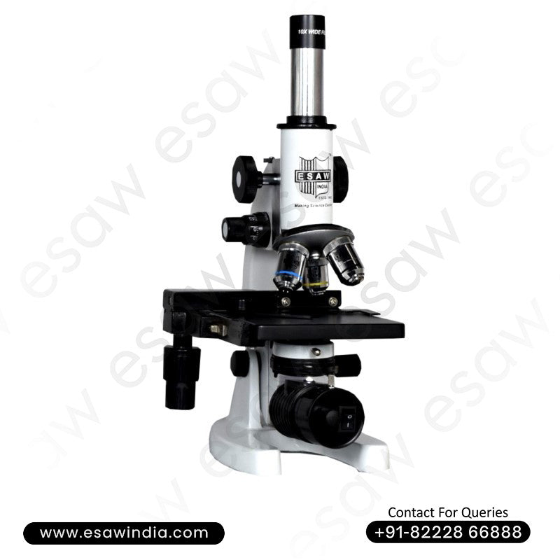 Image ALT Tags:
"Student Medical Microscope for Classroom Science Labs"
"Affordable Medical Microscope for Colleges and Nursing Schools"
"Educational Lab Microscope from ESAW India for Biology Labs"
"Export Quality Student Microscope for Schools and Research Use"
