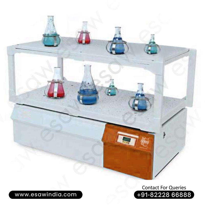 Image ALT Tags:
"Two Tier Orbital Shaker for Science Labs"
"Dual Platform Laboratory Shaker for Chemistry Students"
"Orbital Shaker for Schools, Colleges & Industrial Labs"
"Export Quality Orbital Shaker from India – ESAW"