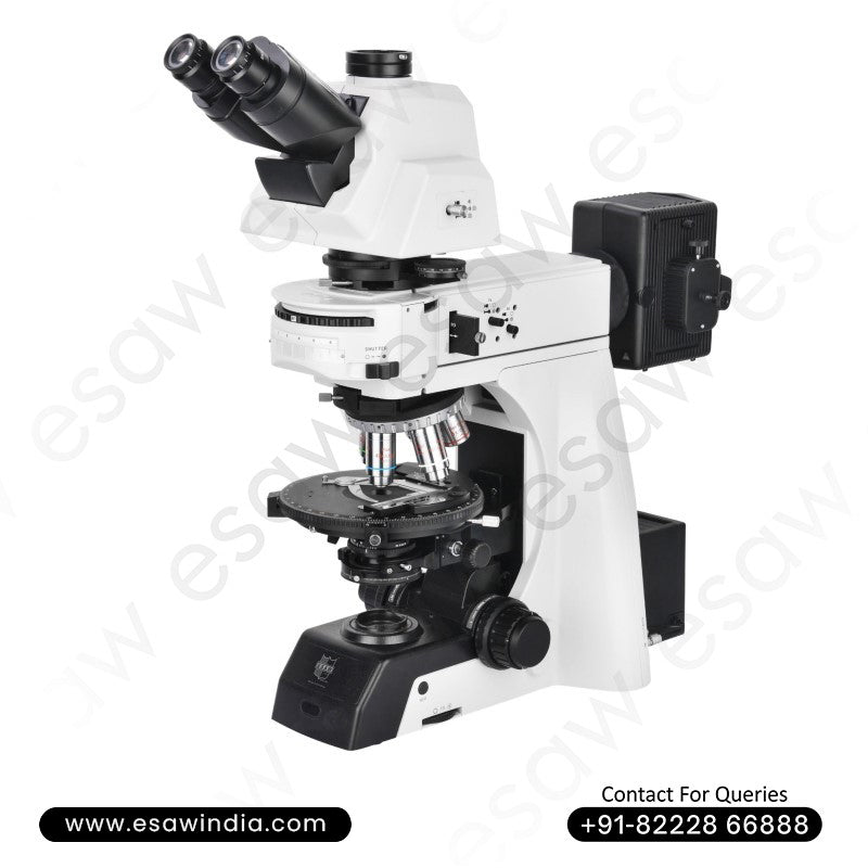 🔹Image ALT Tags:
"Trinocular Polarizing Microscope with Dual Light Source for Geology Labs"
"Best Polarizing Microscope for Students and Research in India"
"Lab Microscope with Incident and Transmitted Illumination"
"Affordable Trinocular Microscope for Engineering Colleges"