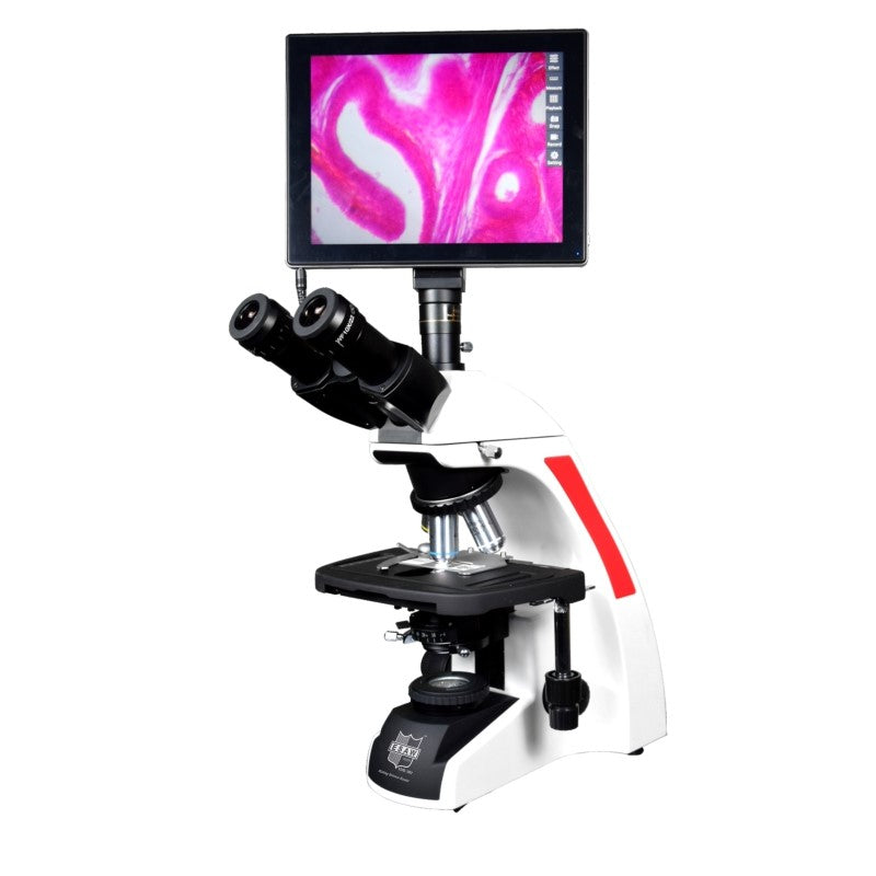 Buy ESAW Trinocular Microscope with Digital Display – 10.5” 4K Scope pad for Labs & Education