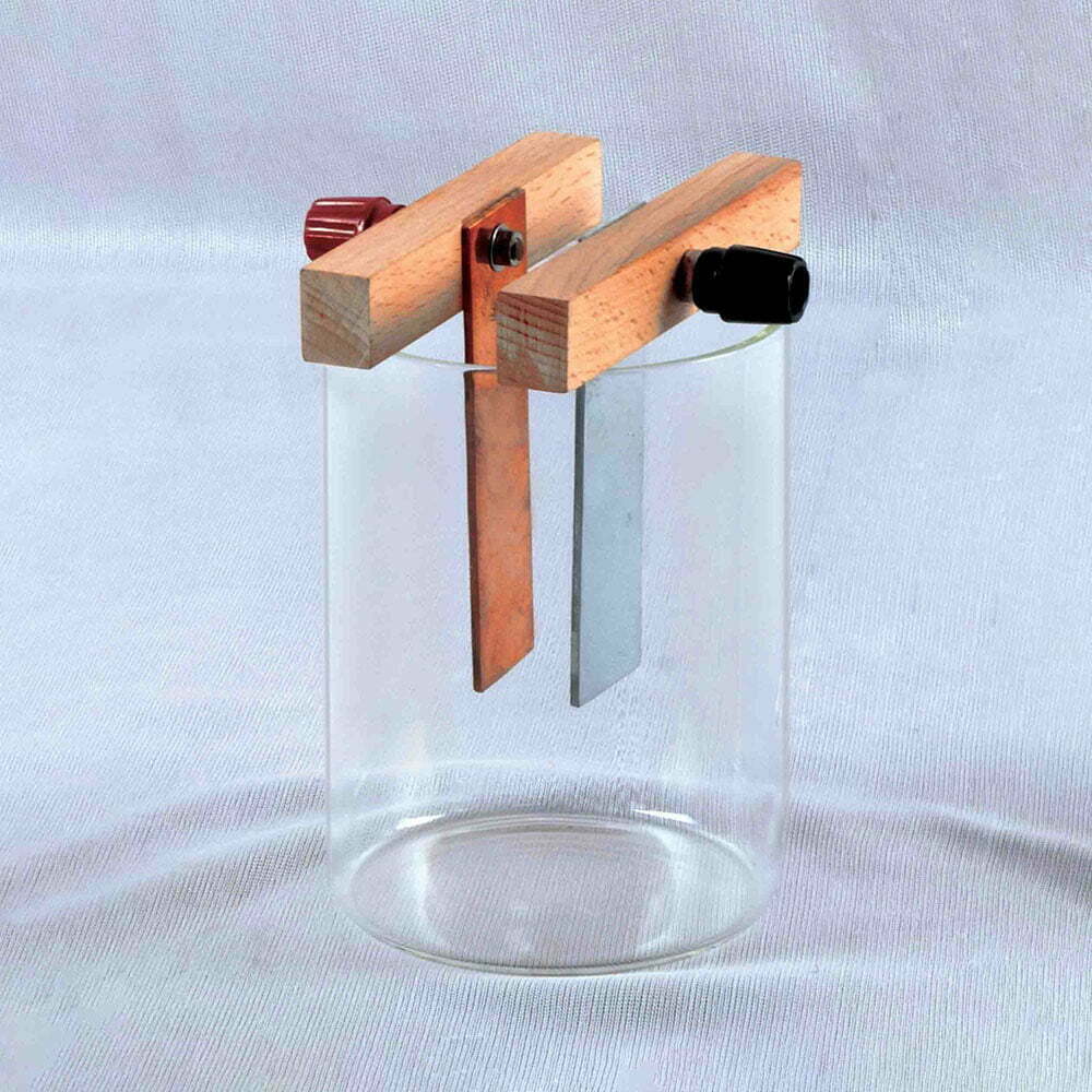 Image ALT Tags:
"ESAW Voltaic Cell with Copper and Zinc Electrodes for Chemistry Labs"
"Affordable Voltaic Cell for Schools and Students India"
"Export Quality Voltaic Cell for Classroom Demonstrations"