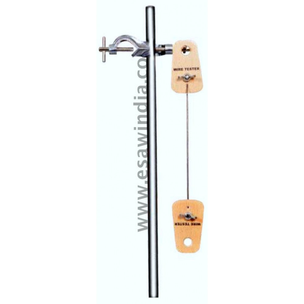 🖼️ Image ALT Tags:
"Wire Tester for Engineering Physics Lab"
"Mechanical Wire Strength Testing Apparatus"
"Affordable Wire Tester for Schools and Colleges in India"
"Export Quality ESAW Wire Tester for Labs"