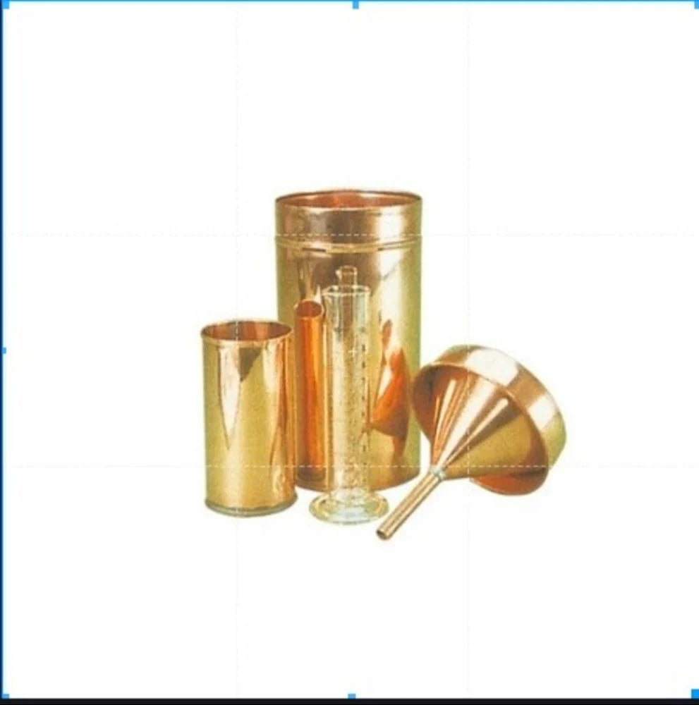 Buy Copper Daily Rain Gauge – 127mm Rim Weather Instrument ESAW India