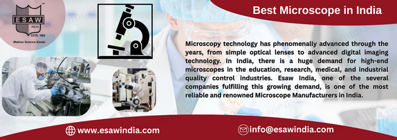 Best Microscope in India – Trusted Quality with Esaw India
