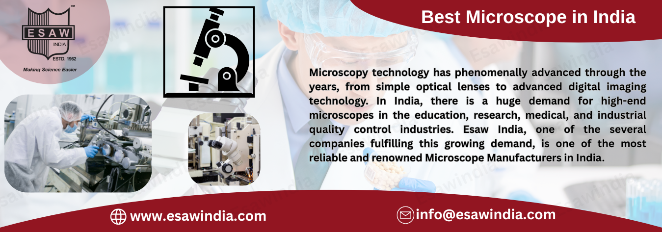 Best Microscope in India – Trusted Quality with Esaw India
