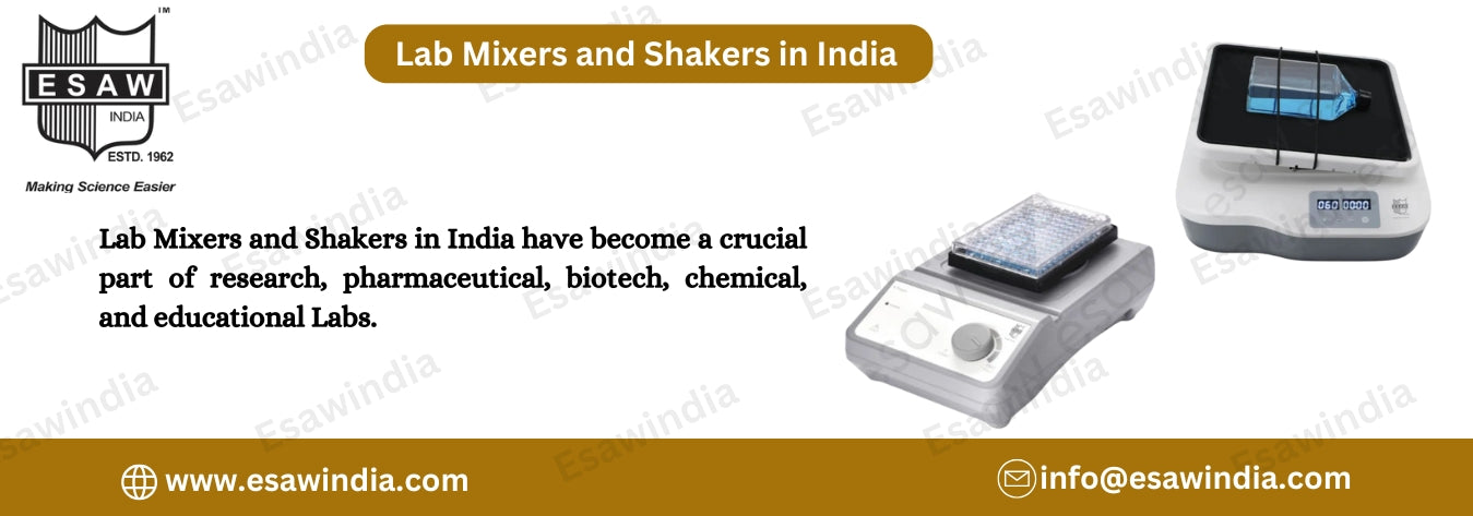 Lab Mixers and Shakers in India - Esaw India