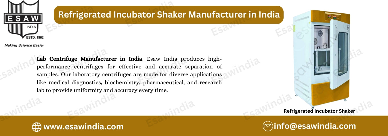 Refrigerated Incubator Shaker Manufacturer in India