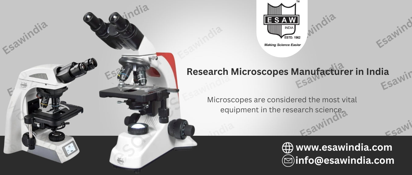 Research Microscopes Manufacturer in India: Esawindia’s Precision Instruments