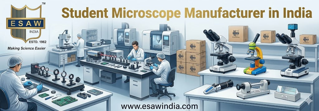 Student Microscope Manufacturer in India