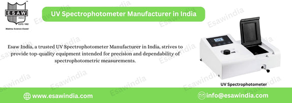 UV Spectrophotometer Manufacturer in India - Esaw India