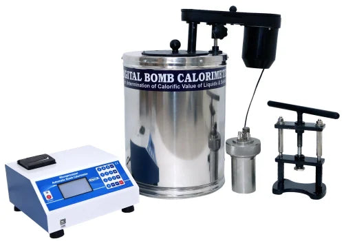 Image ALT Tags (SEO-focused)

"Automatic Bomb Calorimeter Apparatus for Fuel Testing Labs"

"Stainless Steel Bomb Calorimeter for Chemistry Classroom India"

"Affordable Bomb Calorimeter for Students and Research Labs"

"ESAW Export Quality Laboratory Calorimeter Made in India"