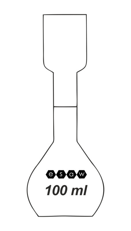 Image ALT Tags:

"Volumetric Flask with Interchangeable Stopper for Chemistry Labs"

"Class A Volumetric Flask for Accurate Lab Measurements"

"Affordable Volumetric Flask for Students and Research Labs"

"Export Quality Lab Glassware Volumetric Flask – ESAW India"