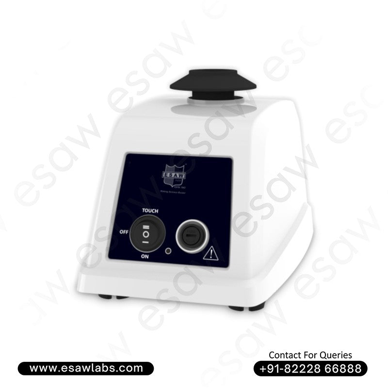 Image ALT Tags:

"Fixed Speed Vortex Mixer for Chemistry Labs"

"ESAW Lab Mixer for School Science Labs and Industrial Use"

"Affordable Vortex Mixer for Students and Colleges"

"Educational Lab Equipment – ESAW Fixed Speed Vortex Mixer"