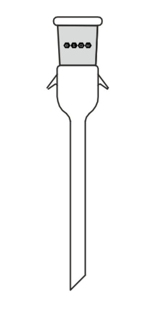 
"Straight Delivery Adapter for Chemistry Lab Distillation"

"Lab Glassware Adapter with Long Stem for Students"

"Straight Receiver Delivery Adapter for Science Labs"

"Borosilicate Glass Adapter for Educational Chemistry Equipment"