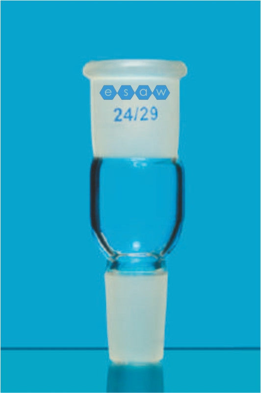 
"Expansion Adapter for Chemistry Lab Glassware"

"Glass Expansion Adapter for Science Lab Experiments"

"Borosilicate Expansion Adapter for Research Labs"

"Educational Lab Equipment Adapter for Glassware Joint Conversion"