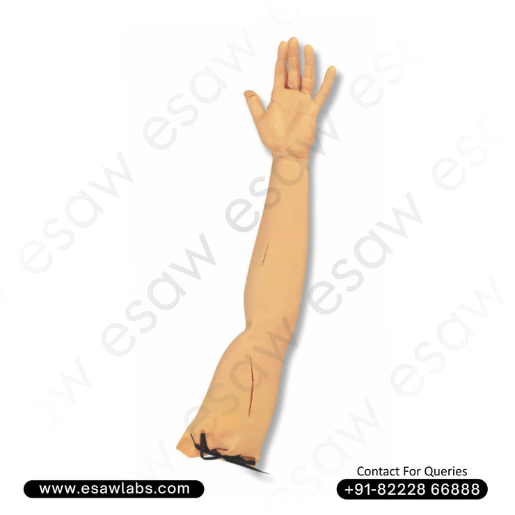 Advanced Suture Practice Arm – Realistic Human Arm Model for Surgical Suturing Training