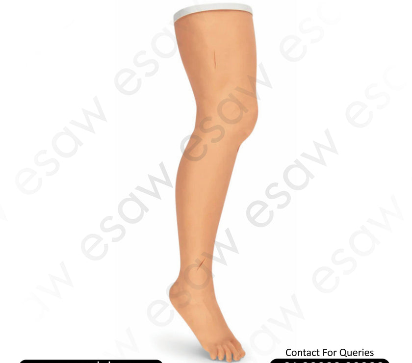 Advanced Suture Practice Leg – Realistic Medical Training Model for Suturing and Wound Care