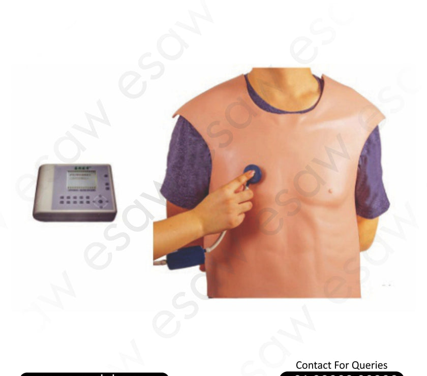 Cardiopulmonary Auscultation Training Vest – Realistic Heart &amp; Lung Sound Simulator | ESAW India