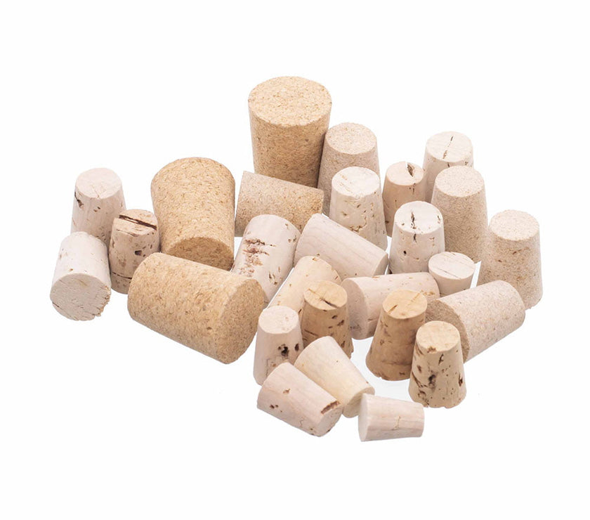 Cork For Lab Buy Cork Stopper – Natural Bark Lab Stopper for Tubes & Flasks | ESAW