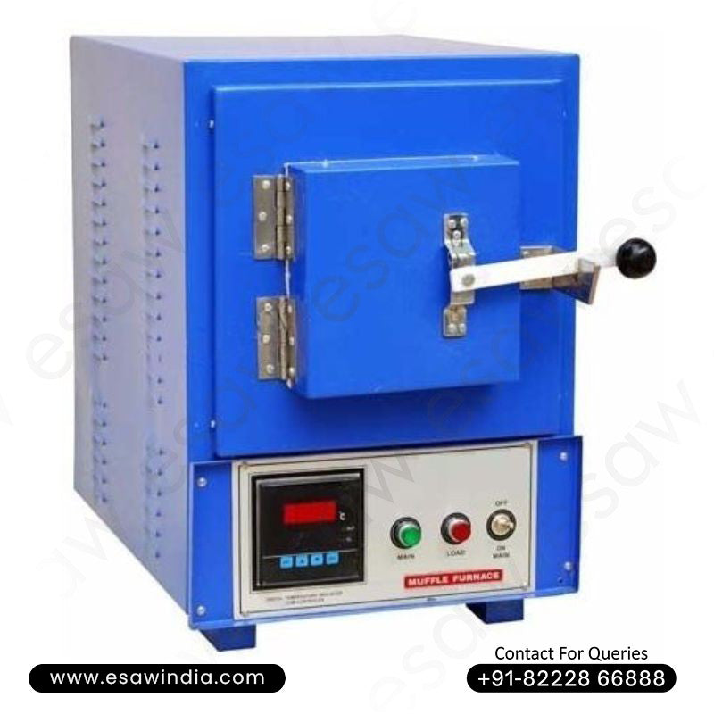 Image ALT Tags:
"Muffle Furnace for Laboratory High Temperature Applications"
"ESAW India Muffle Furnace for Science and Research Labs"
"Affordable Muffle Furnace for Chemistry Classrooms and Industrial Labs"