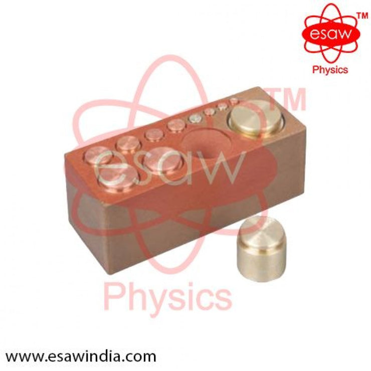 ESAW Analytical Weight Box - 1g to 500g (M-1513)