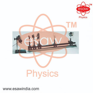 Image ALT Tags:

“Bi-Prism Assembly with Optical Bench for Interference Experiment”

“ESAW Physics Lab Equipment for Young’s Double Slit Demonstration”

“Wave Interference Experiment Setup for Colleges and Research Labs – ESAW India”