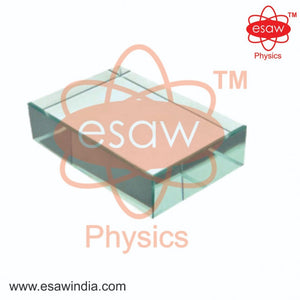 Image ALT Tags:

"Rectangular Glass Block for Optics Experiments"

"Block Glass for Light Refraction Demo in Science Labs"

"ESAW Optical Block Glass for School Physics Labs"