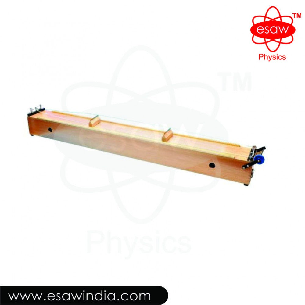 Image ALT Tags:

"ESAW Box Type Sonometer with Wooden Resonance Box for Physics Lab"

"Affordable Sonometer for Schools and Colleges India"

"Export Quality Physics Lab Sonometer Equipment"