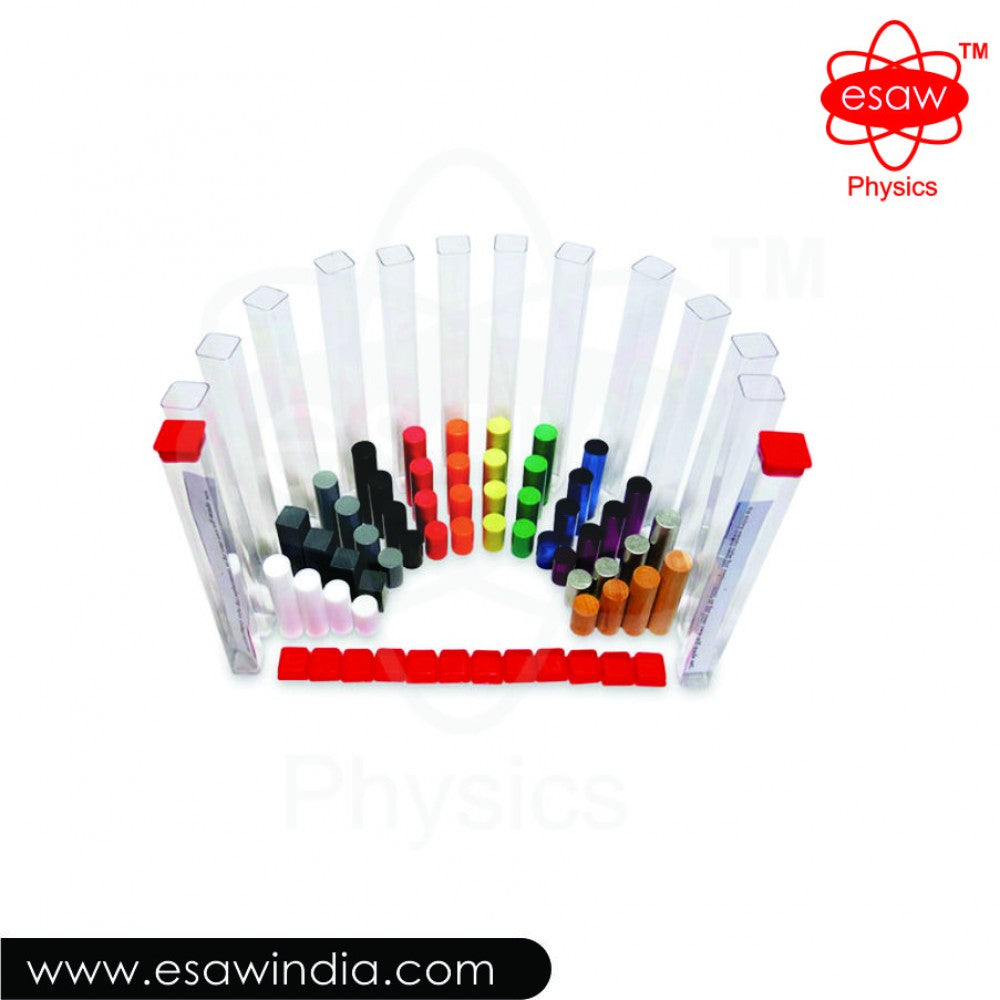 Image ALT Tags:

"Density Slope Set for Physics Lab Classroom Experiments"

"Physics Rolling Motion Apparatus for School Labs"

"ESAW Density Slope Kit – Affordable Science Equipment for Students"