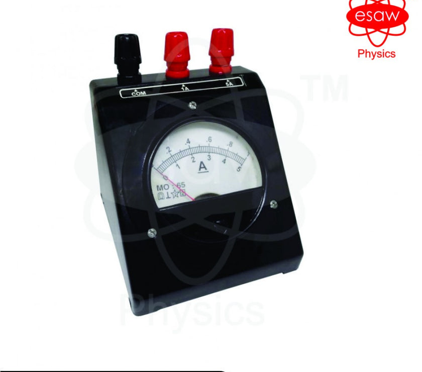 Image ALT Tags (SEO Focused):

"ESAW Dual Range Current Meter for Science Lab"

"Analog Ammeter for School and Engineering Labs"

"Precision Lab Ammeter Dual Range for Physics Experiments"