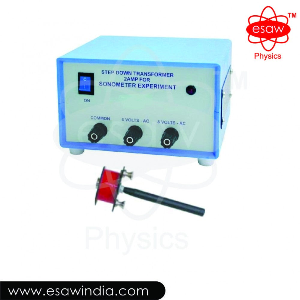 ALT Tags:

"Electromagnet and Transformer for Sonometer Physics Lab ESAW India"

"Buy Electromagnet Transformer in Bulk for Educational Science Labs"

"Affordable Physics Resonance Experiment Equipment ESAW Export"
