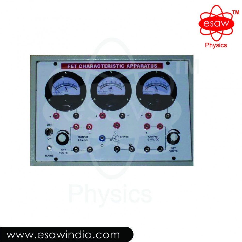 ESAW FET Characteristics Apparatus (EEC-11304)