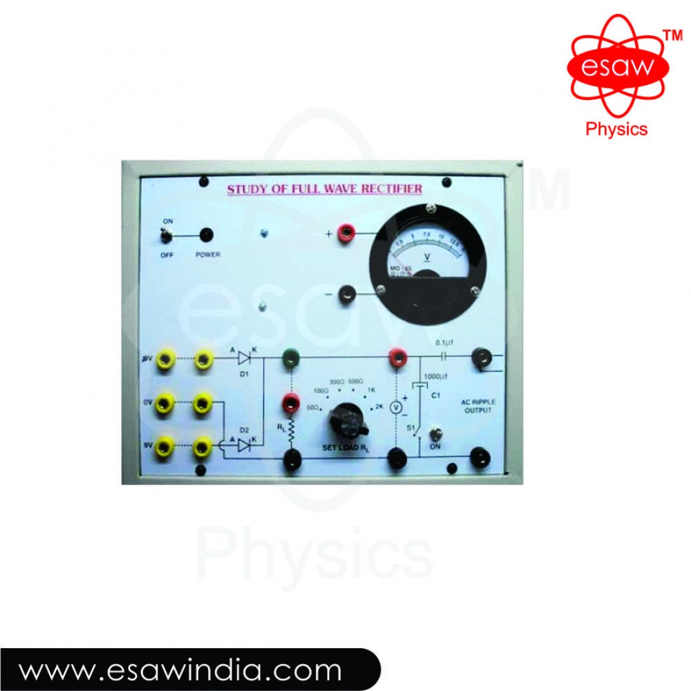 Buy ESAW Full Wave Rectifier – EEC-10277 | Educational Electronics Lab Equipment India