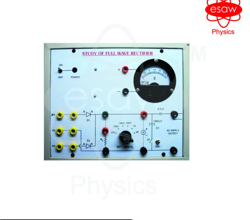 Rectification Lab Equipments Full Wave Rectifier Manufacturer Online In India | ESAW