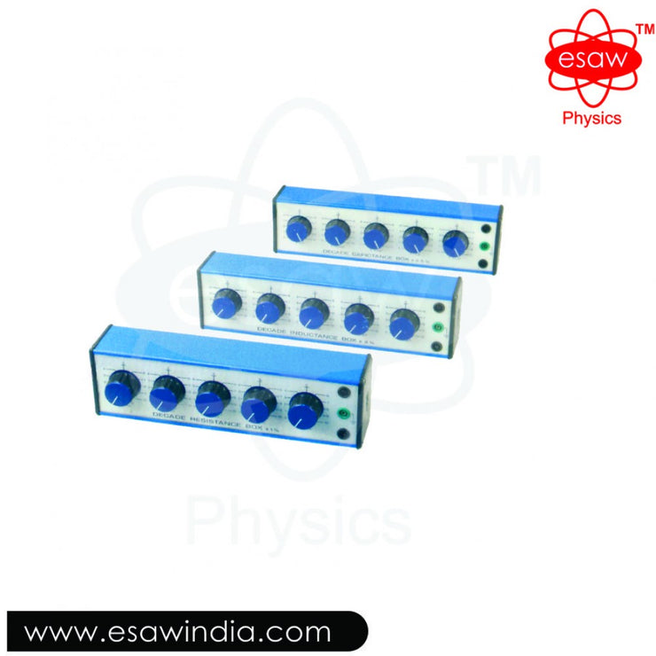 ESAW Inductance Box, Decade, Dial Type, Metal (EEC-9763)
