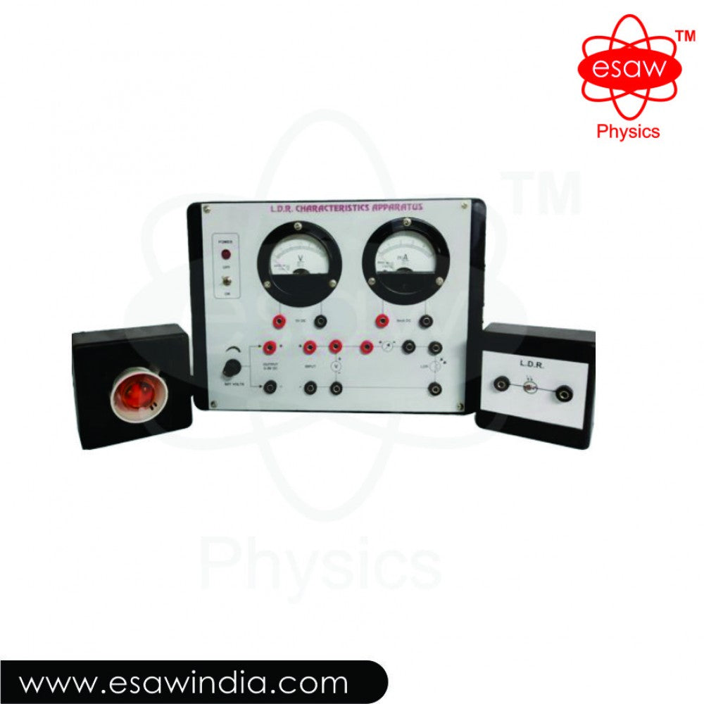 Buy ESAW LDR Characteristics Apparatus (EEC-11403) – Export Quality Educational Lab Equipment