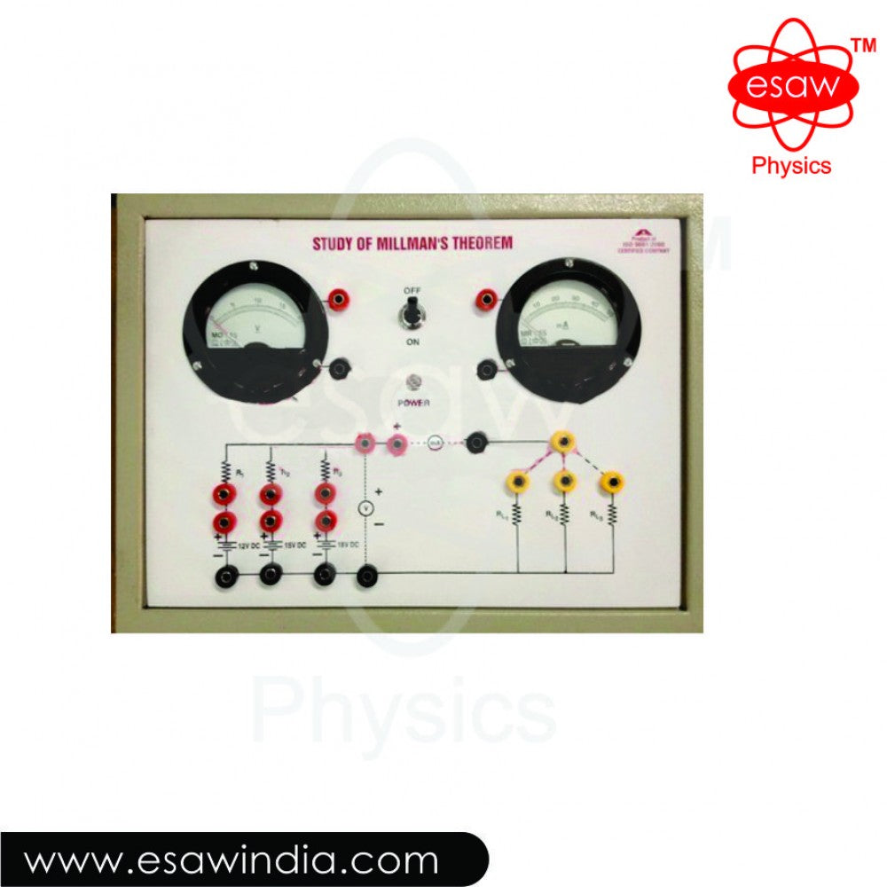 Buy ESAW Millman’s Theorem (EEC-11448) – Educational Lab Equipment for Students