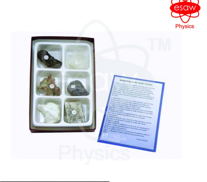 ESAW Minerals In Our Food Collection (MES-8882)
