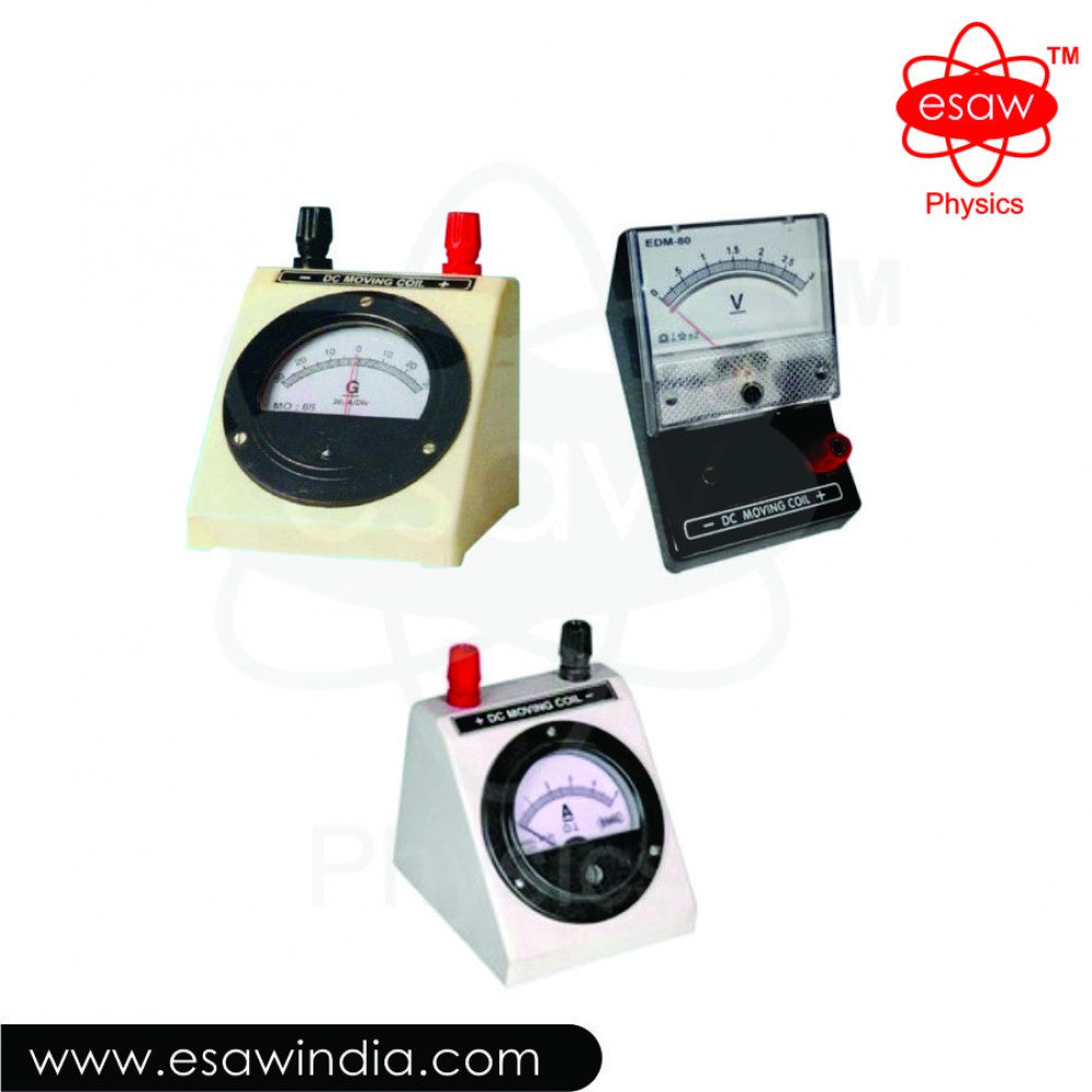 Image ALT Tags:

"Moving Coil Analog Meter for Electrical Labs"

"Educational Measurement Meter for School Students"

"Precision DC Lab Meter for Science and Engineering Practicals"