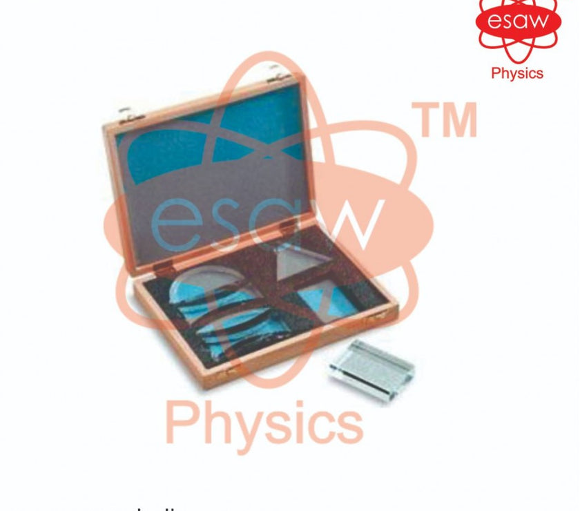 ESAW  Optical Accessory Blocks Acrylic In Wooden Box (LO-6448)