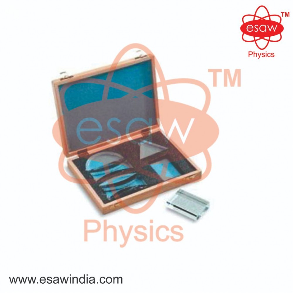 ESAW  Optical Accessory Blocks Acrylic In Wooden Box (LO-6448)