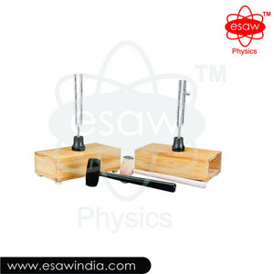 ESAW Pair Of Tuning Forks On Resonance Boxes (SW-2490)