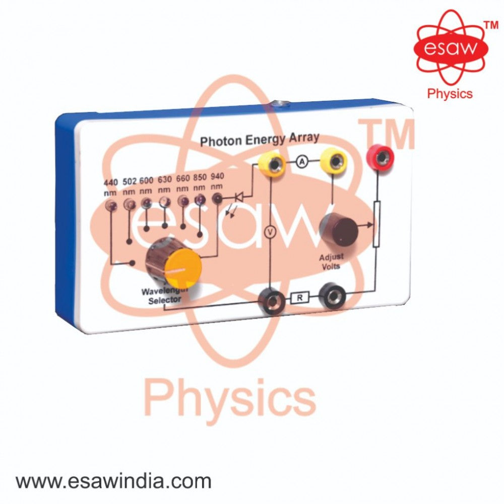 Image ALT Tags:

"Photon Energy Array for Light Energy Conversion Experiments"

"ESAW Quantum Physics Lab Equipment for Students"

"Buy Photon Energy Array in Bulk for Educational Labs"

"Affordable Light Intensity Measurement Device from India"