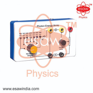 Image ALT Tags:

"Photon Energy Array for Light Energy Conversion Experiments"

"ESAW Quantum Physics Lab Equipment for Students"

"Buy Photon Energy Array in Bulk for Educational Labs"

"Affordable Light Intensity Measurement Device from India"