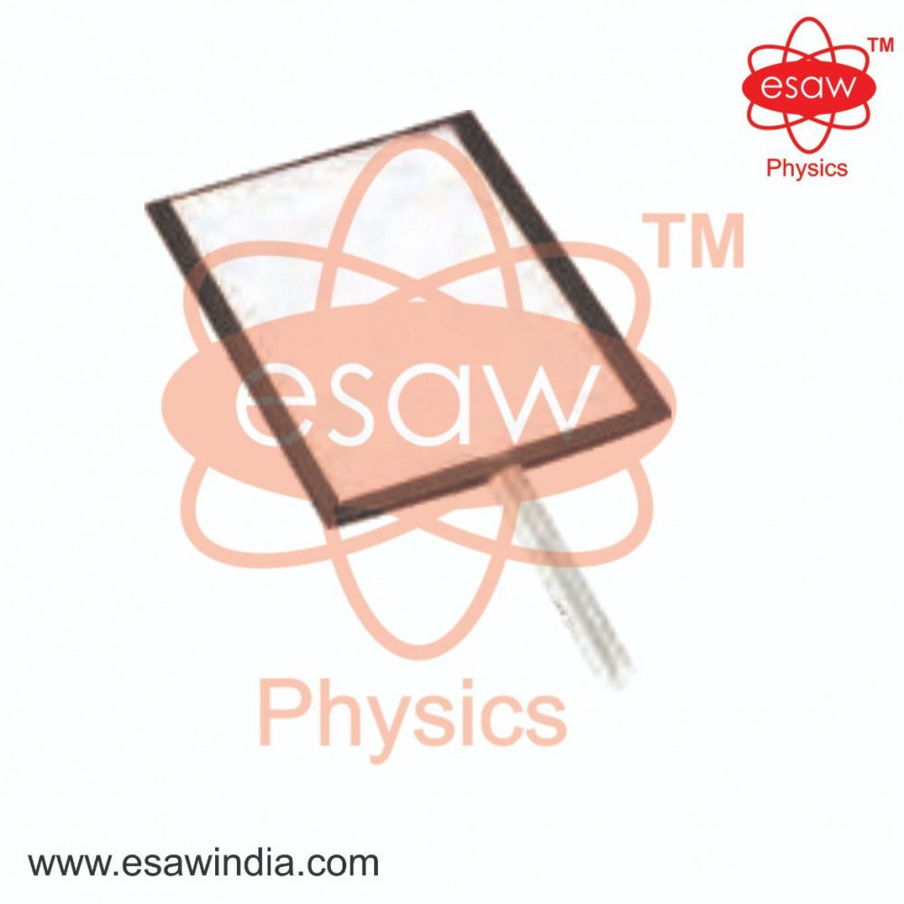 Image ALT Tags:

"Plane Mirror for Light Reflection Experiments in Labs"

"ESAW Optical Plane Mirror for Physics Students"

"High-Quality Plane Mirror for School and College Science Labs"
