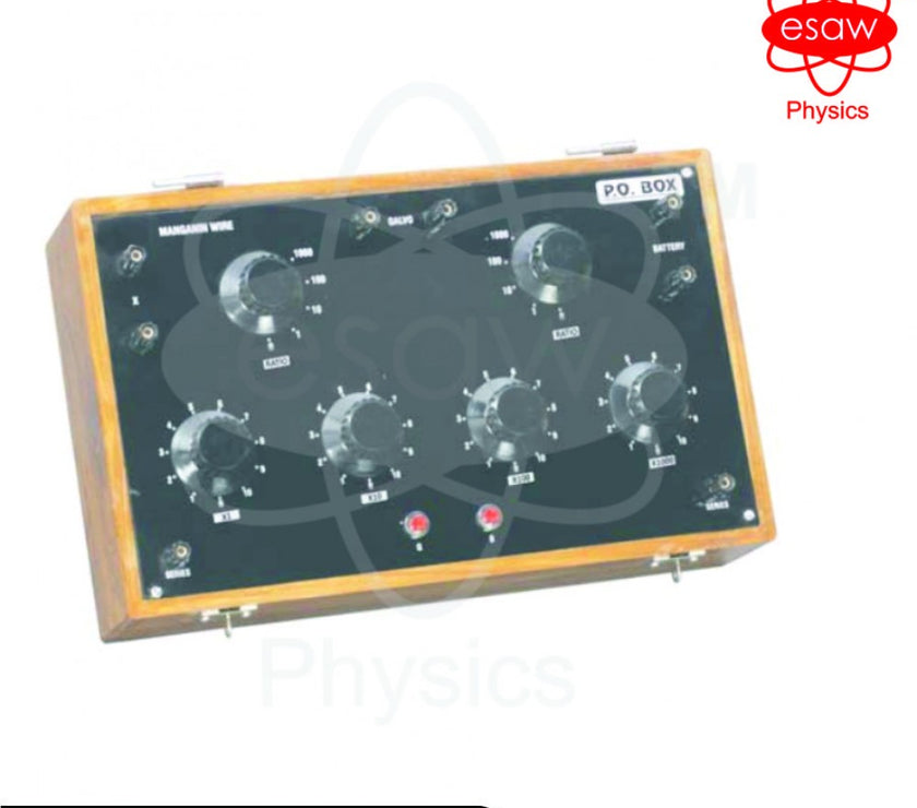ESAW Post Office Box 6 dials Manganin Coil (EEC-10448)