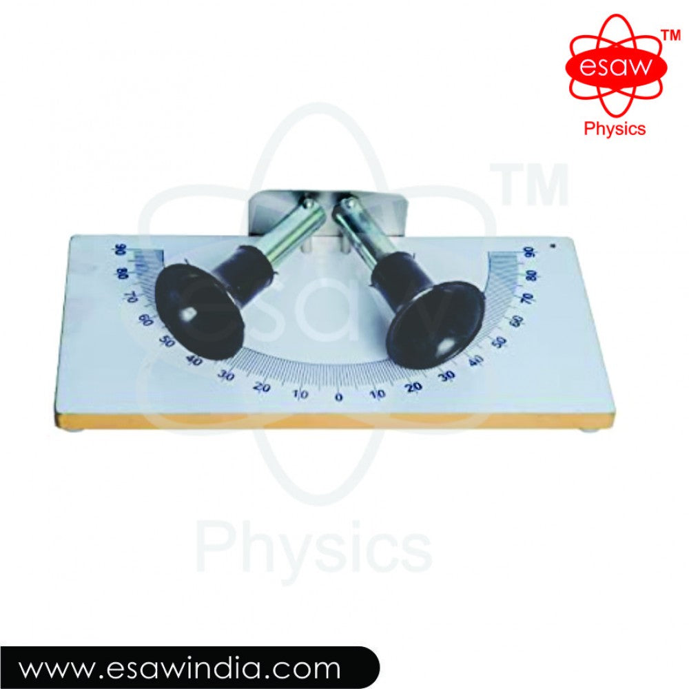 ALT Tags:

"Reflection of Sound Apparatus for Physics Classroom"

"Best Reflection of Sound Apparatus for Students India"

"Educational Physics Lab Equipment Sound Reflection Experiment"